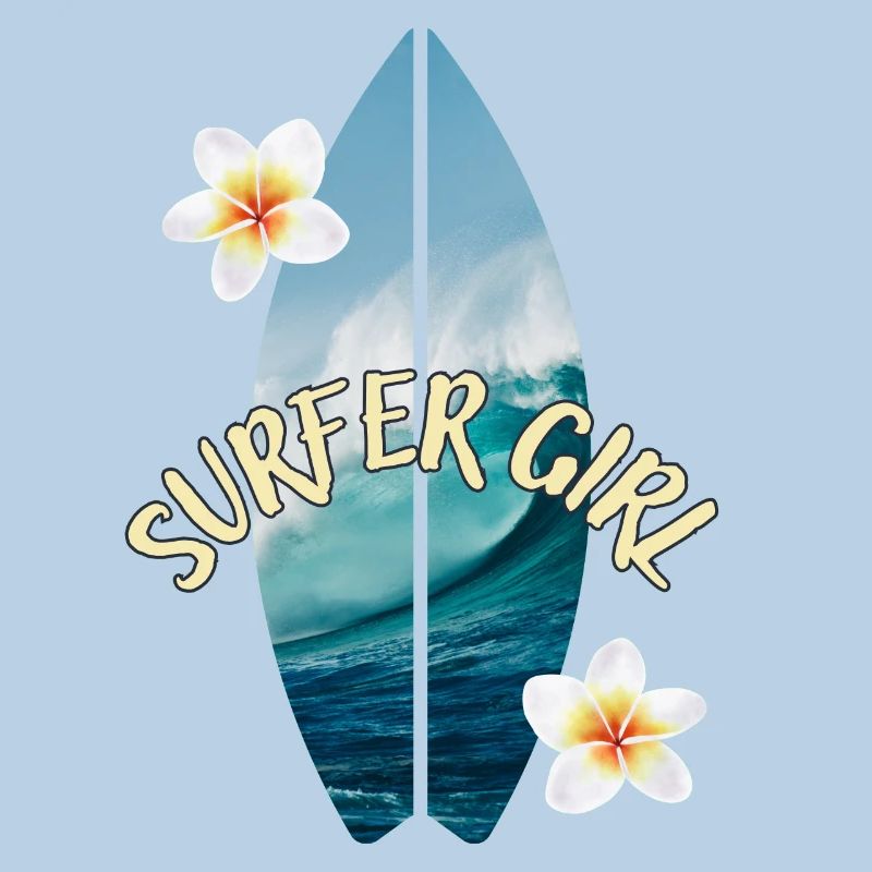 Fille surfeuse
