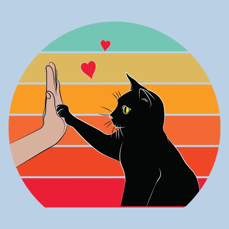 Cat High Five