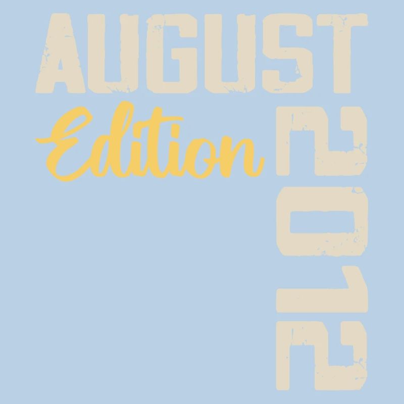 Jubiläum August 2012 - Limited Edition August 2012