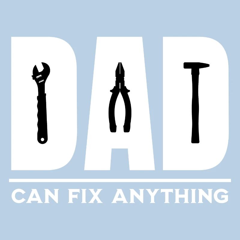 Dad fixes everything