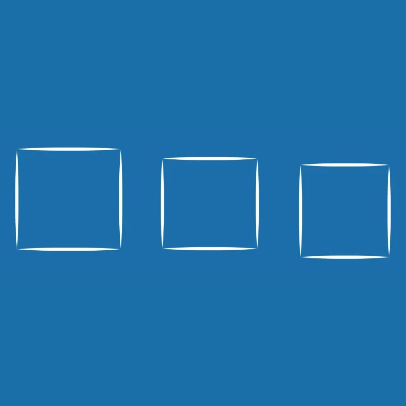 three squares square square