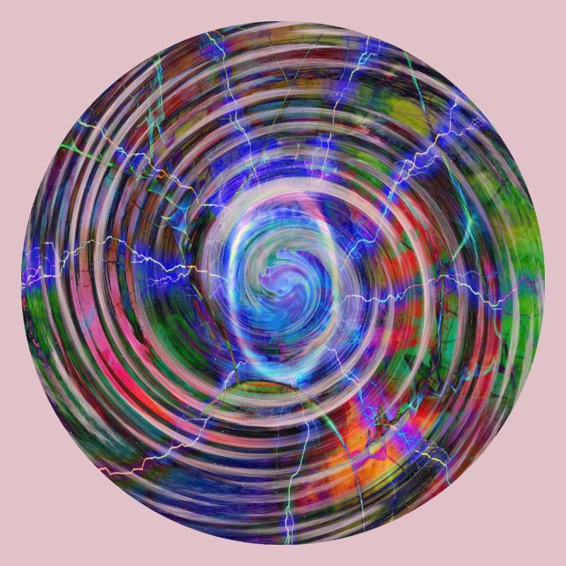 Boule de couleur éclair, boule de couleur éclair