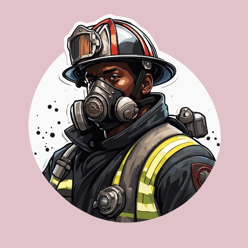 Firefighter / Fire / Fire / Extinguish / Hero