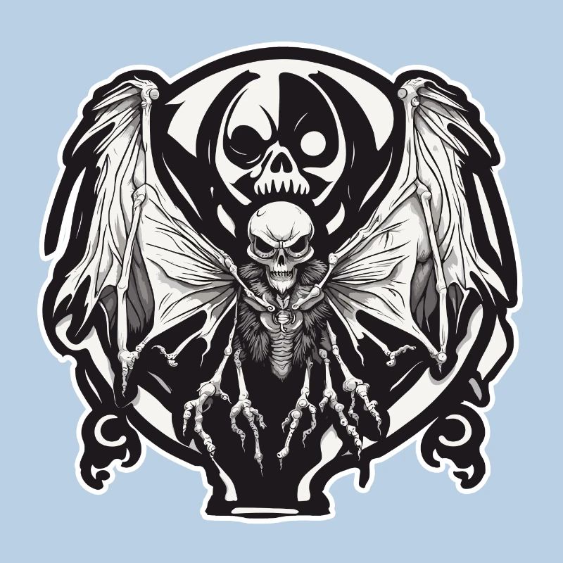 Mothman / Moth / Insect / Mythical Creature / Flutter