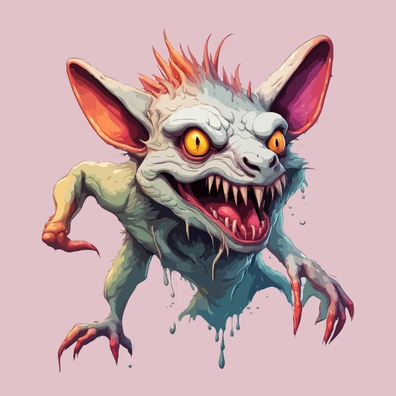 Chupacabra / Créature suceuse / Monstre /Espagne