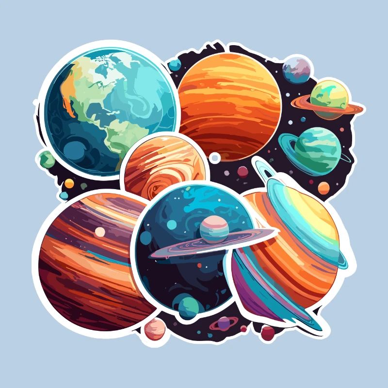 Planets / Solar System / Space / Galaxy