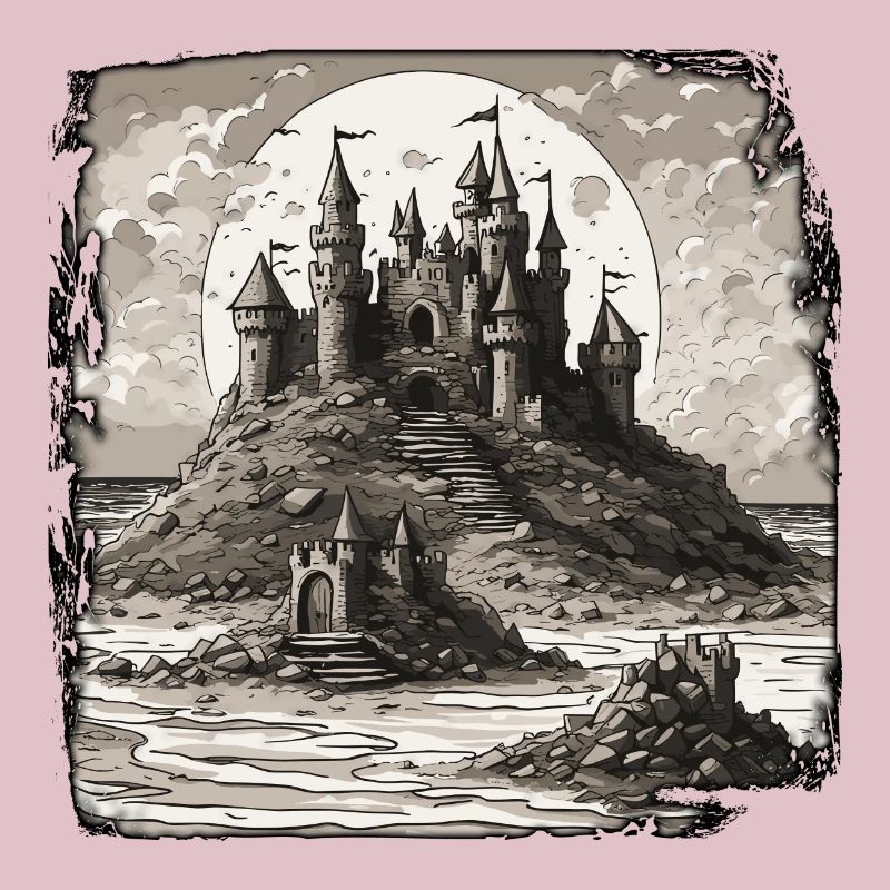 Château de sable / Construction / Jouer / Château / Vacances
