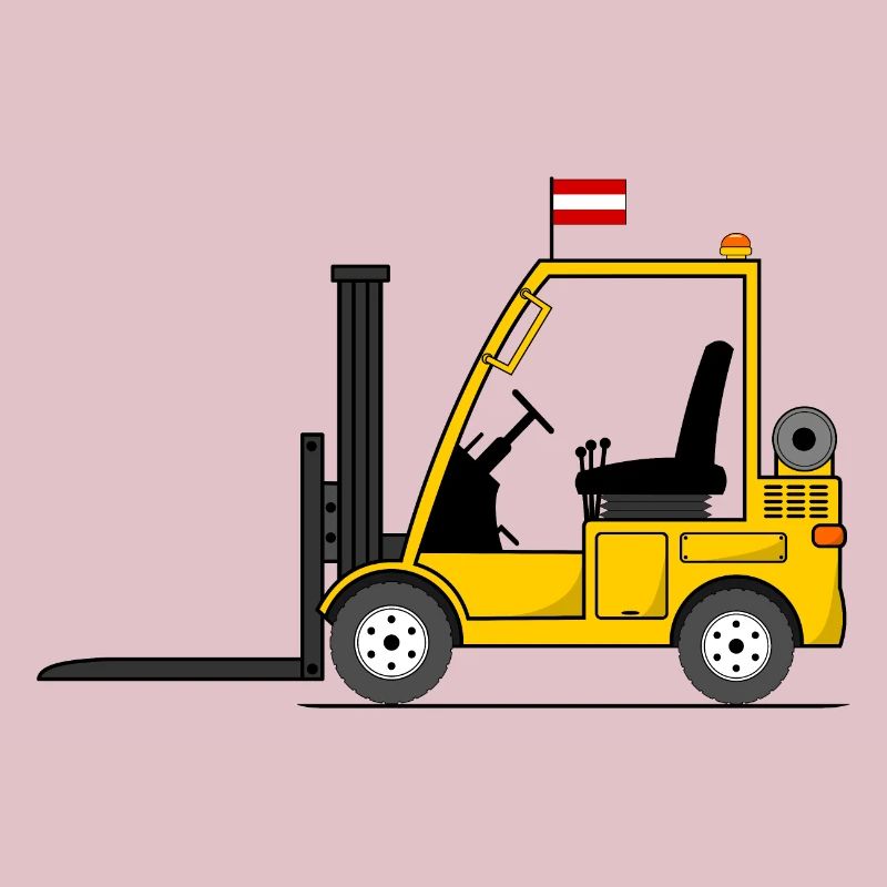 Forklift Austria Flag