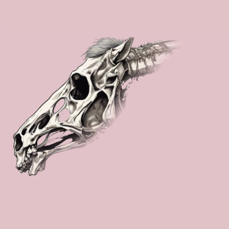 Crâne de cheval