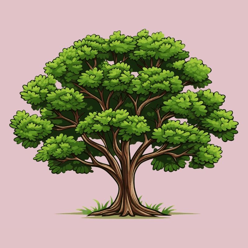 Deciduous tree - nature conservation