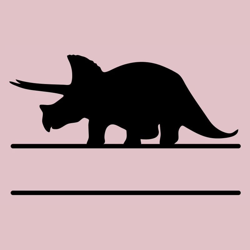 Dinosaurier - eigenen Text, eigener Name