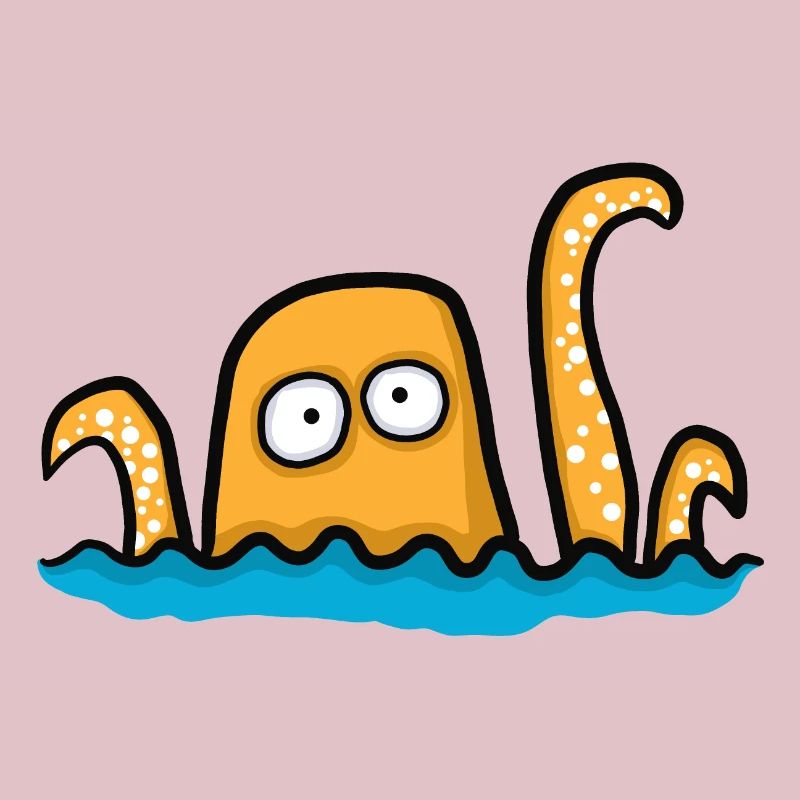 funny giant octopus
