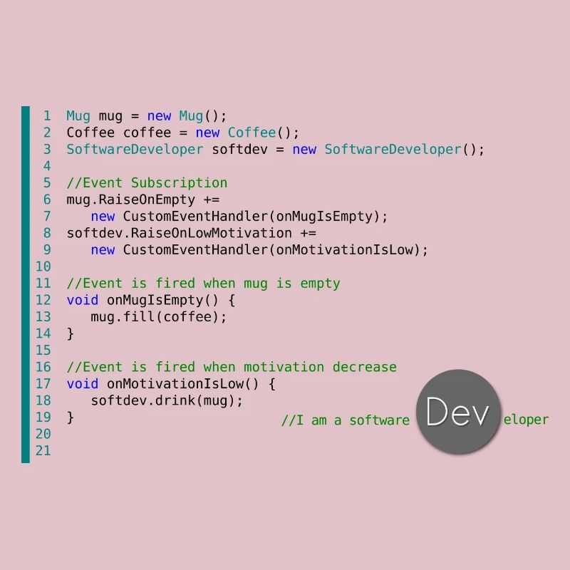 I am a Software Developer
