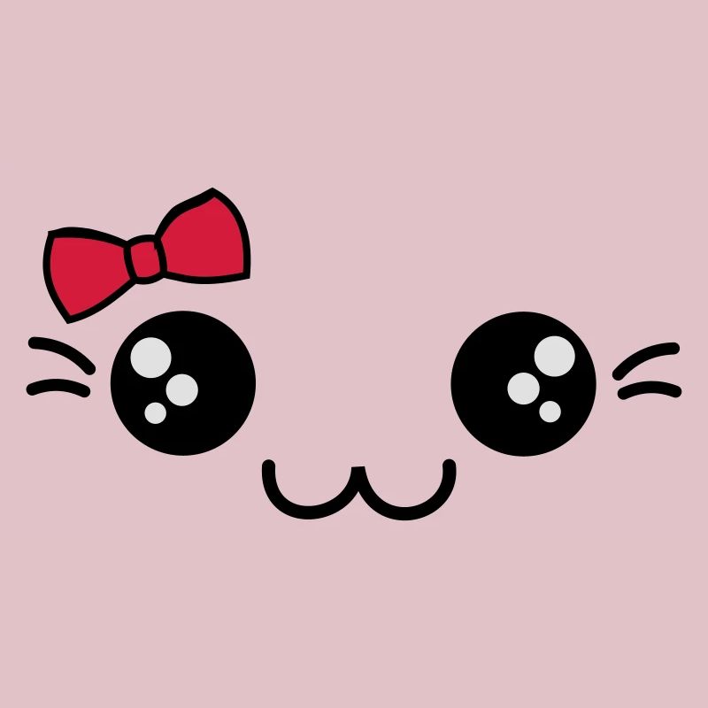 doux visage à l'arc