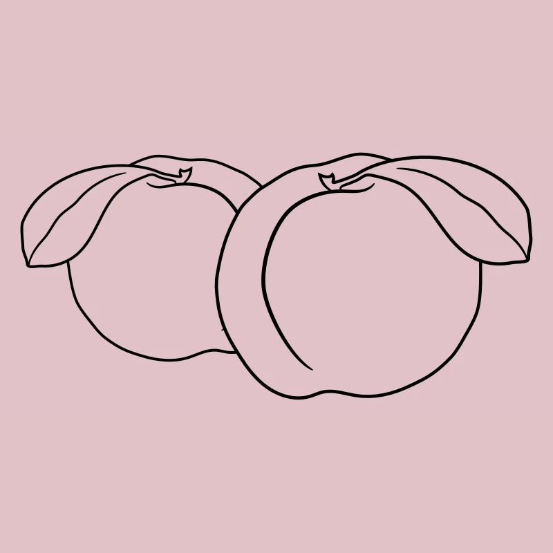 2 pfirsiche lecker frucht früchte