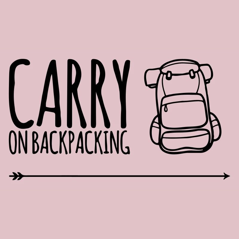 Carry On Backpacking - Backpacker Geschenkidee