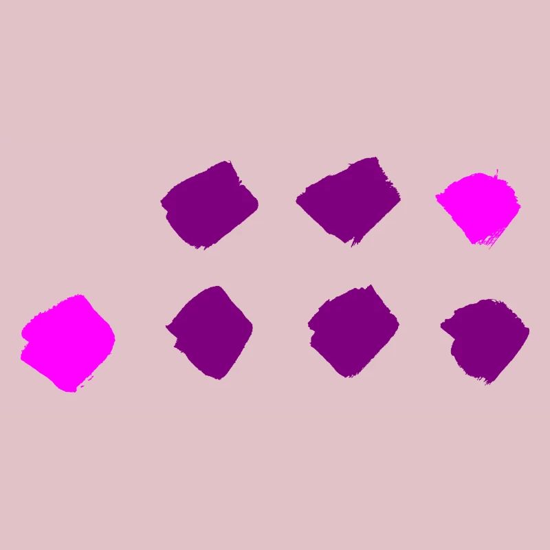 Plaid dots pattern - stripes