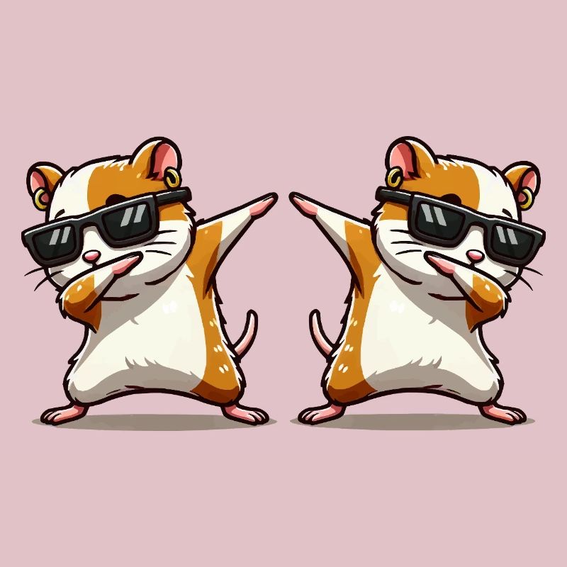 Dabbing de hamster 2