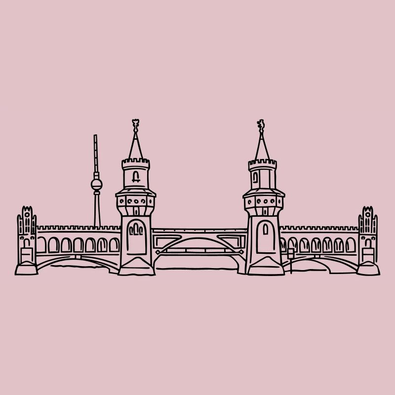 Oberbaum Bridge in Berlin