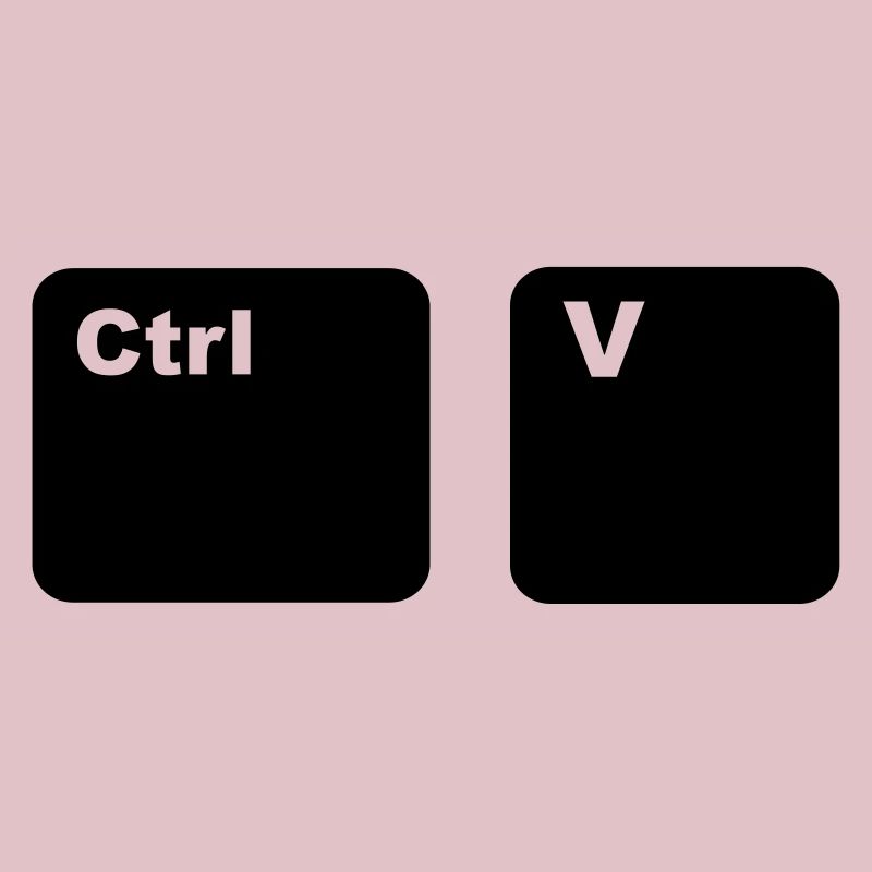 Ctrl + V Copy and Paste