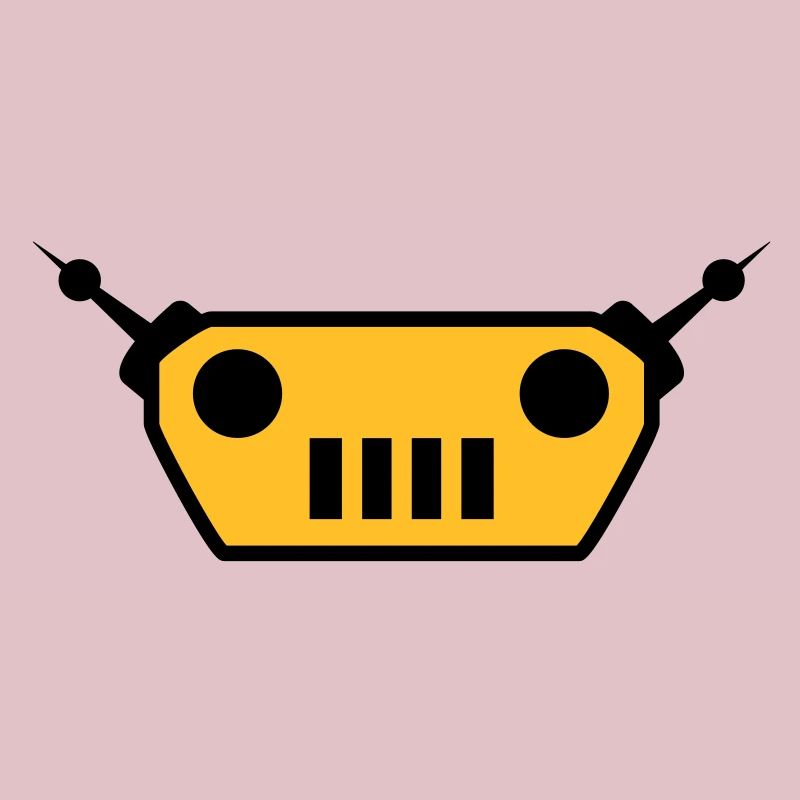Cool Robot Face Design