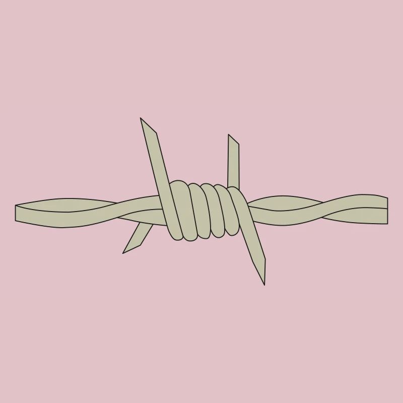 Barbed wire