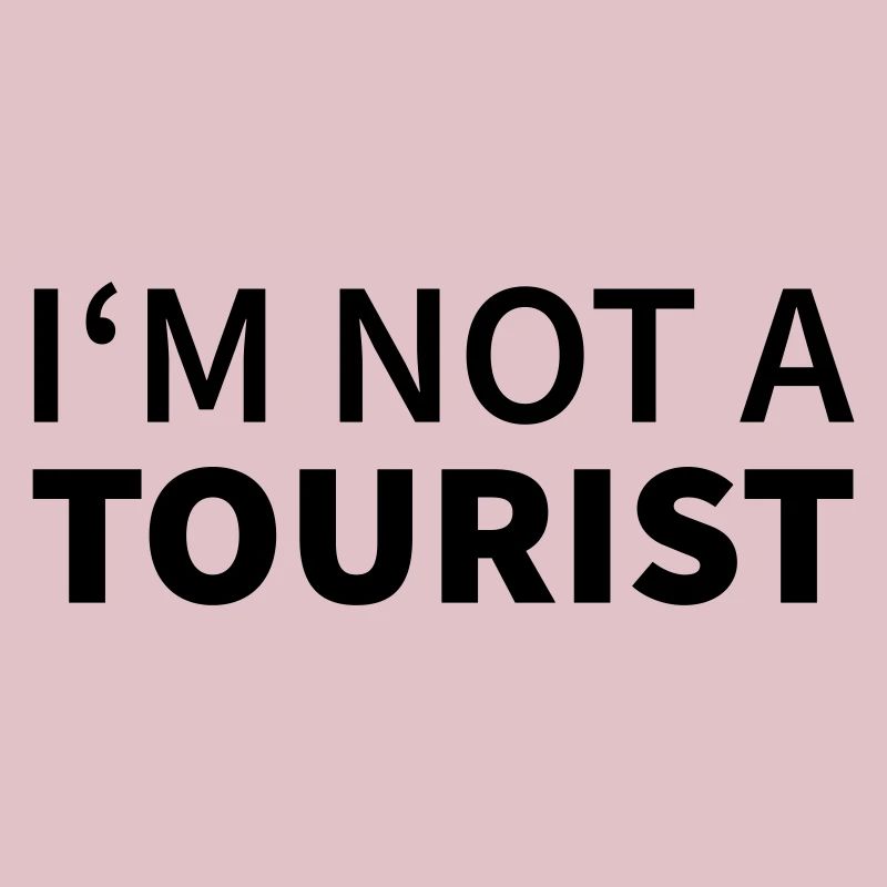 pas un touriste