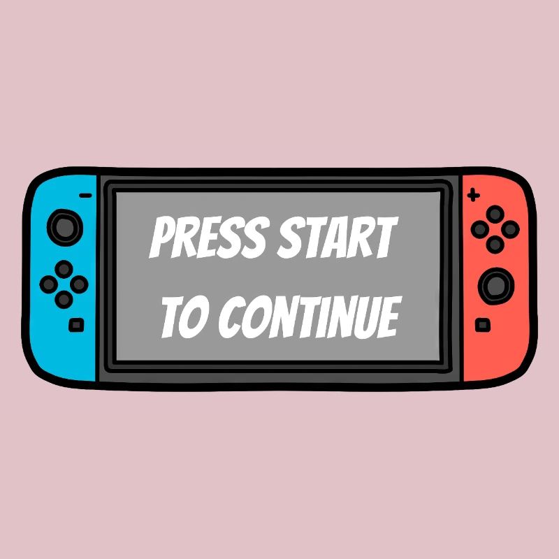 Press Start to Continue – Switch style