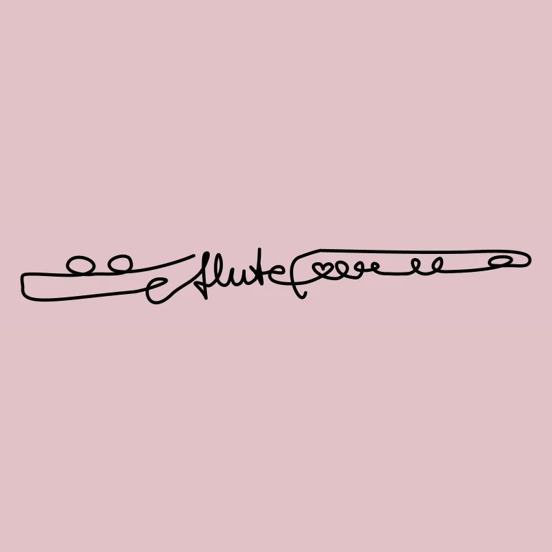 one line c flute