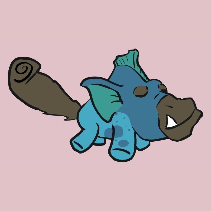 Hippolfin à queue bot