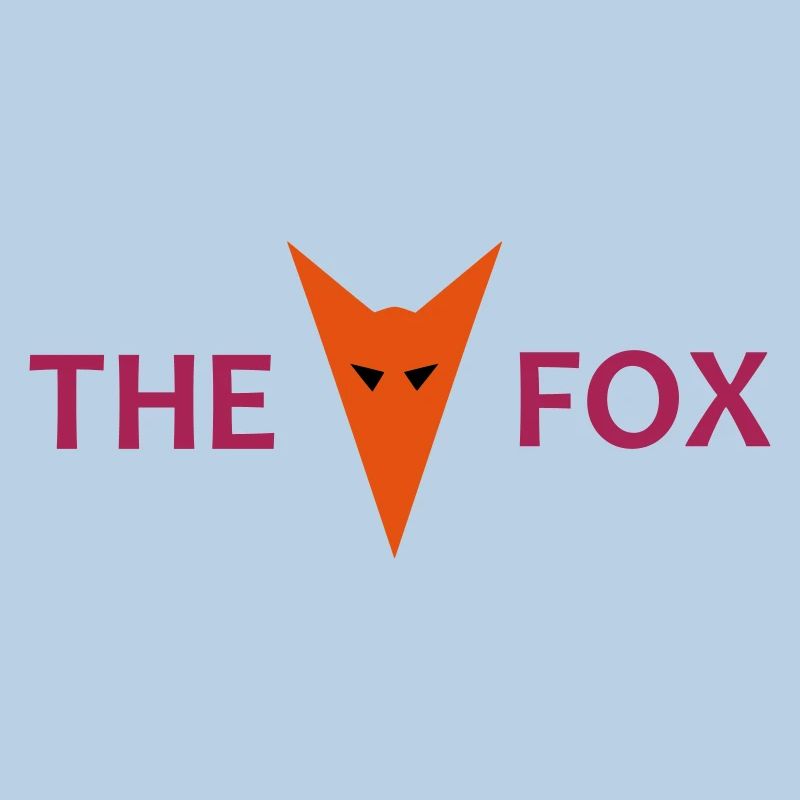 ★ design colors changeable ★ The Fox (head fox)