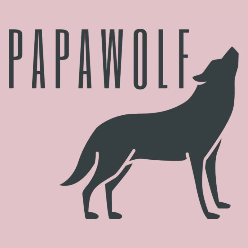 Wolf Wolves Dad Father Father's Day Papi Daddy Gift