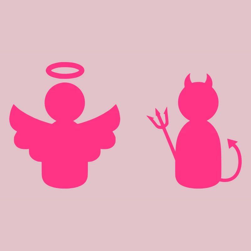 ★ Design colors changeable ★ Angels and Devils