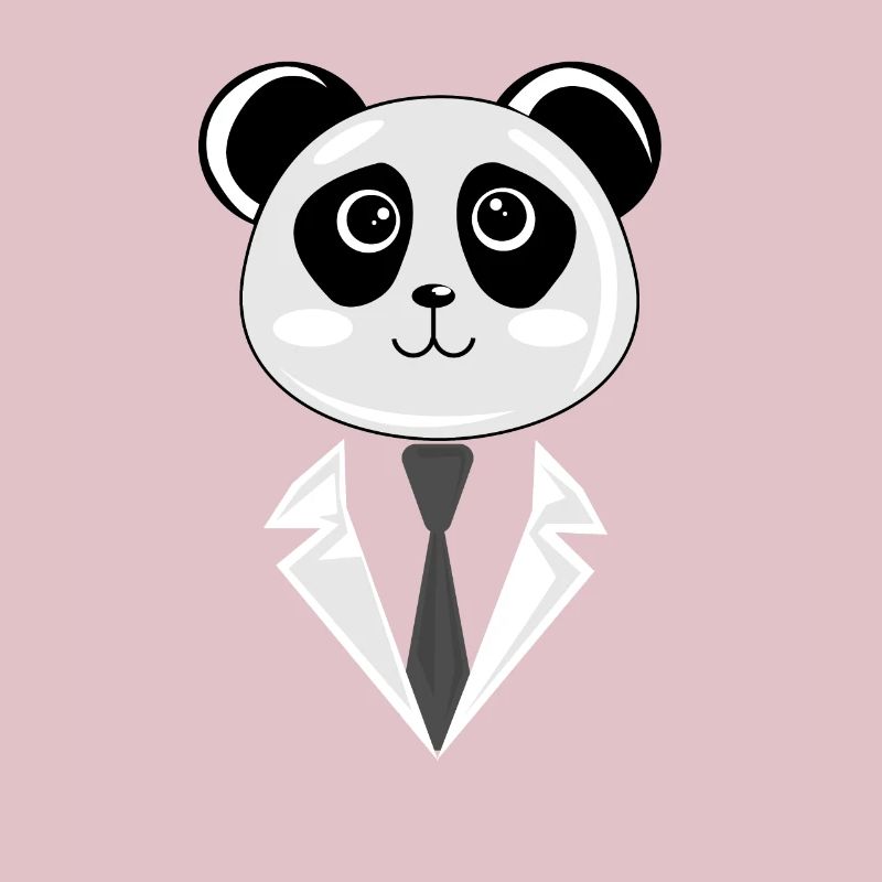 Panda in a suit gift