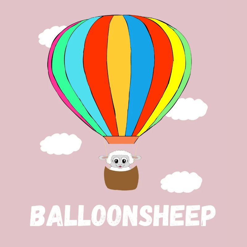 Montgolfière montgolfière moutons dirigeable