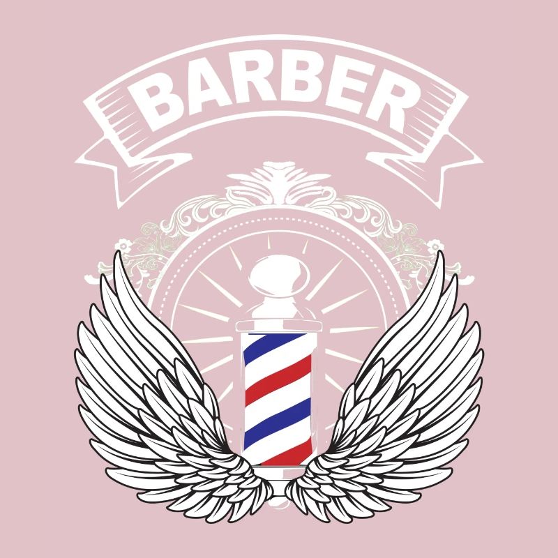 Barber - Barbier Pole - Grafik Geschenk