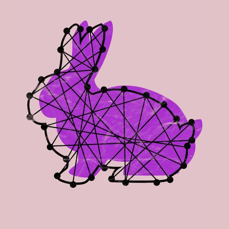 EASTER BUNNY RABBIT HAPPY EASTER BUNNY GIFT