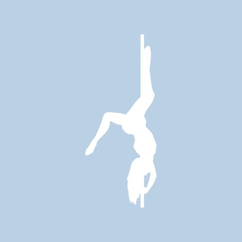 Pole dance dance danseuse danseuse silhouette
