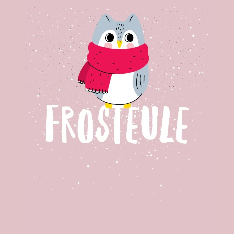 Frosteule Chouette avec écharpe