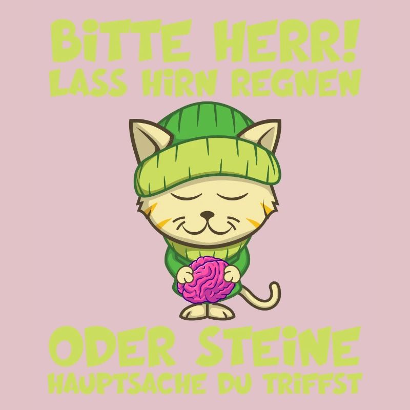 Herr Lass Hirn Regnen Oder Steine Lustige Sprüche