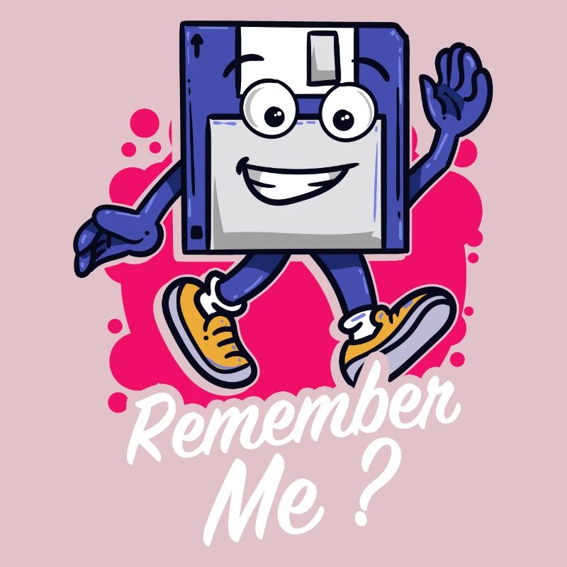Programmeur Retro-diskette Disquette