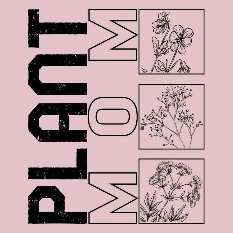 Mutterhemd, Pflanzenmutter Blumen Botaniker-Tee,