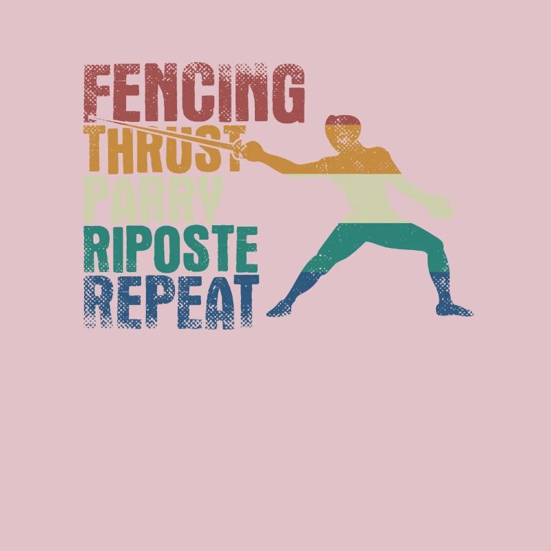 Fencing Thrust Parry Riposte Repeat