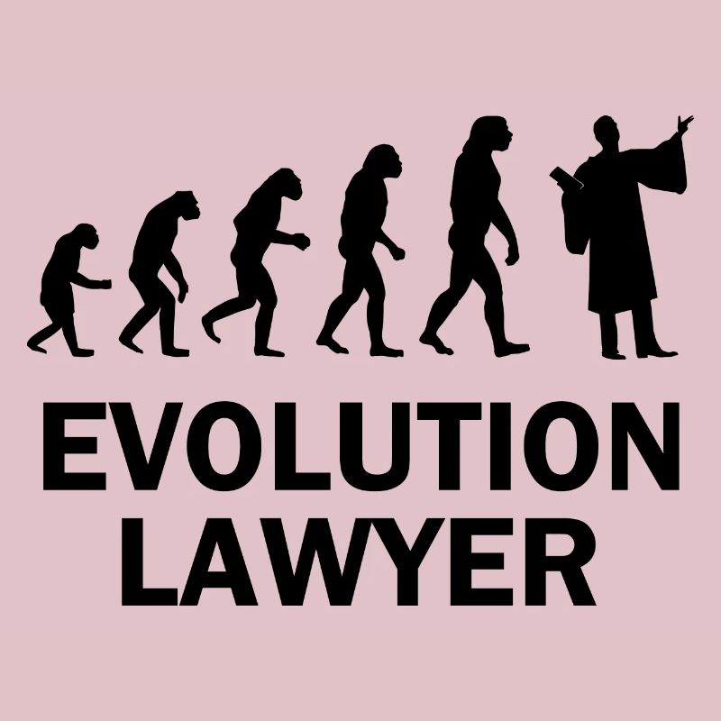 Lawyer Evolution Primaten Gericht Anwaltsrobe