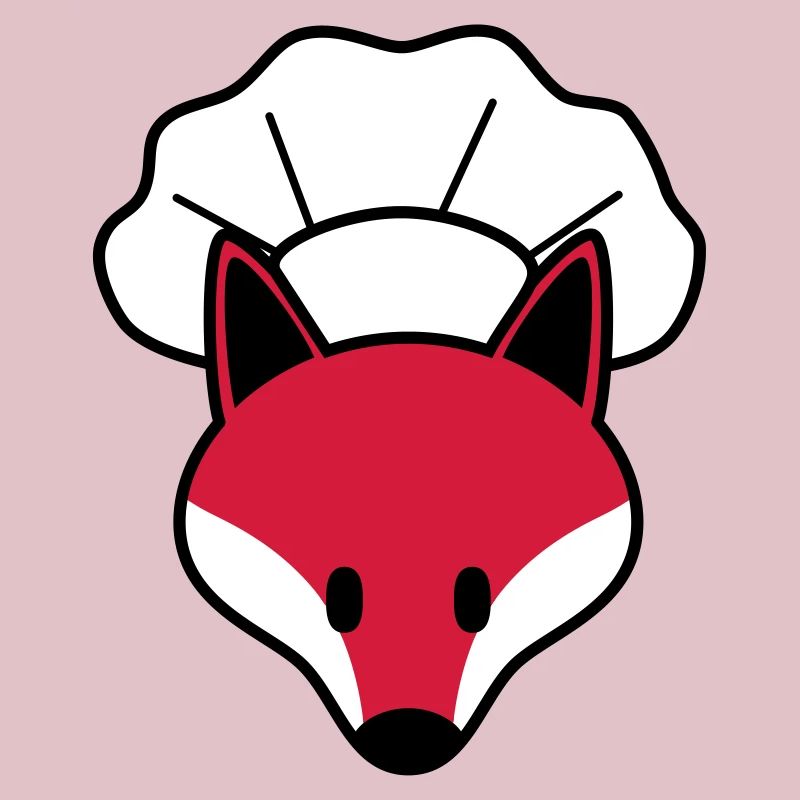 Fox en chef avec une toque