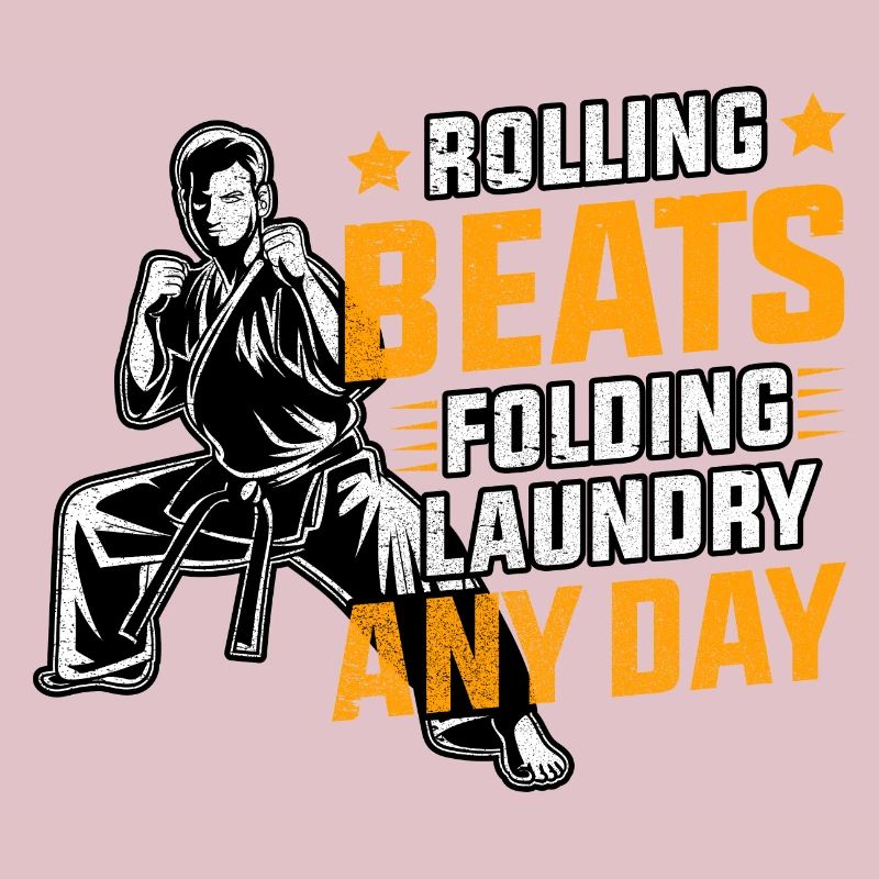 Rolling beats folding laundry any day