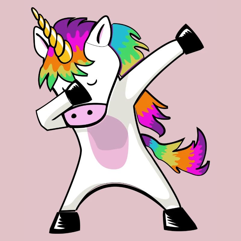 Dabbing Unicorn dabbendes Einhorn Dab Geschenkidee