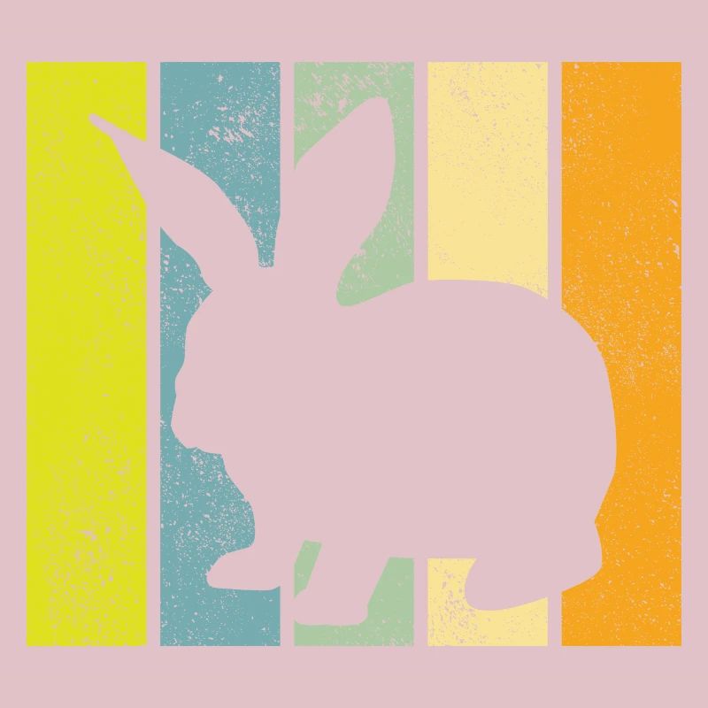 Rabbit Retro Rabbit Easter Gift