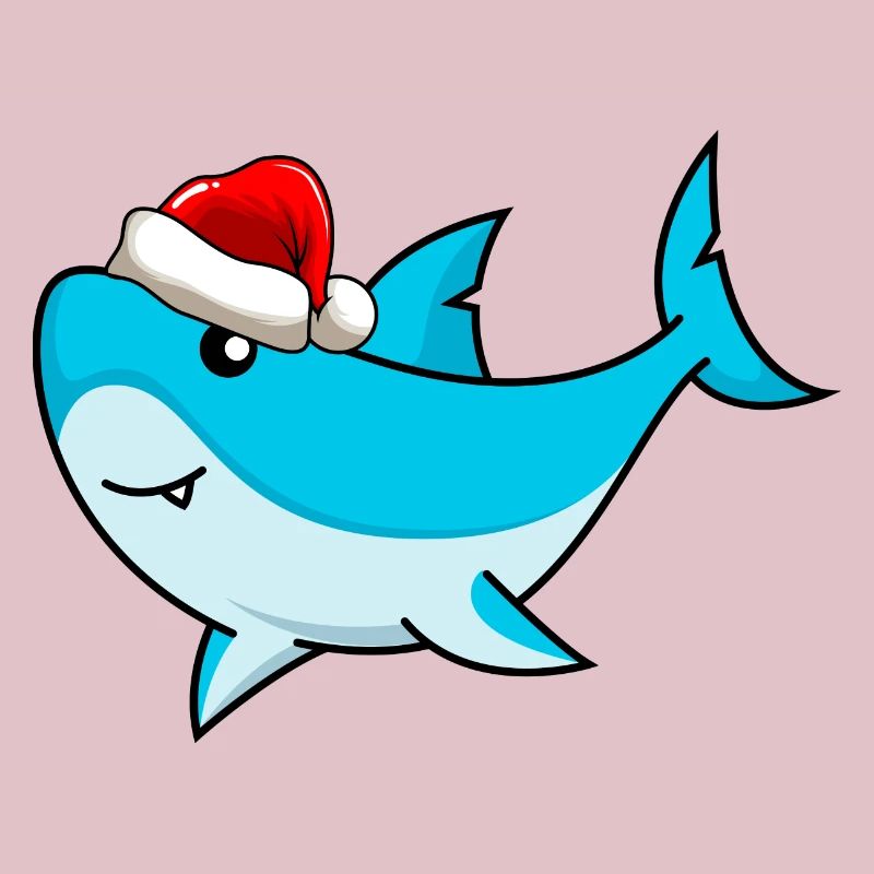 Shark Comic Noël