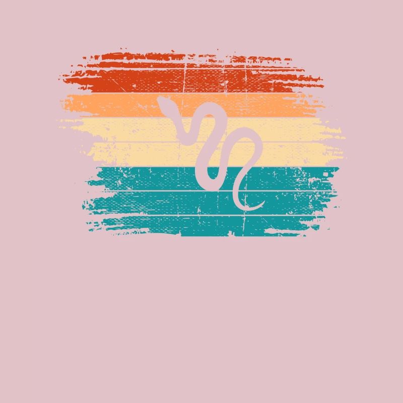 Snake Retro Reptile Python Idée cadeau